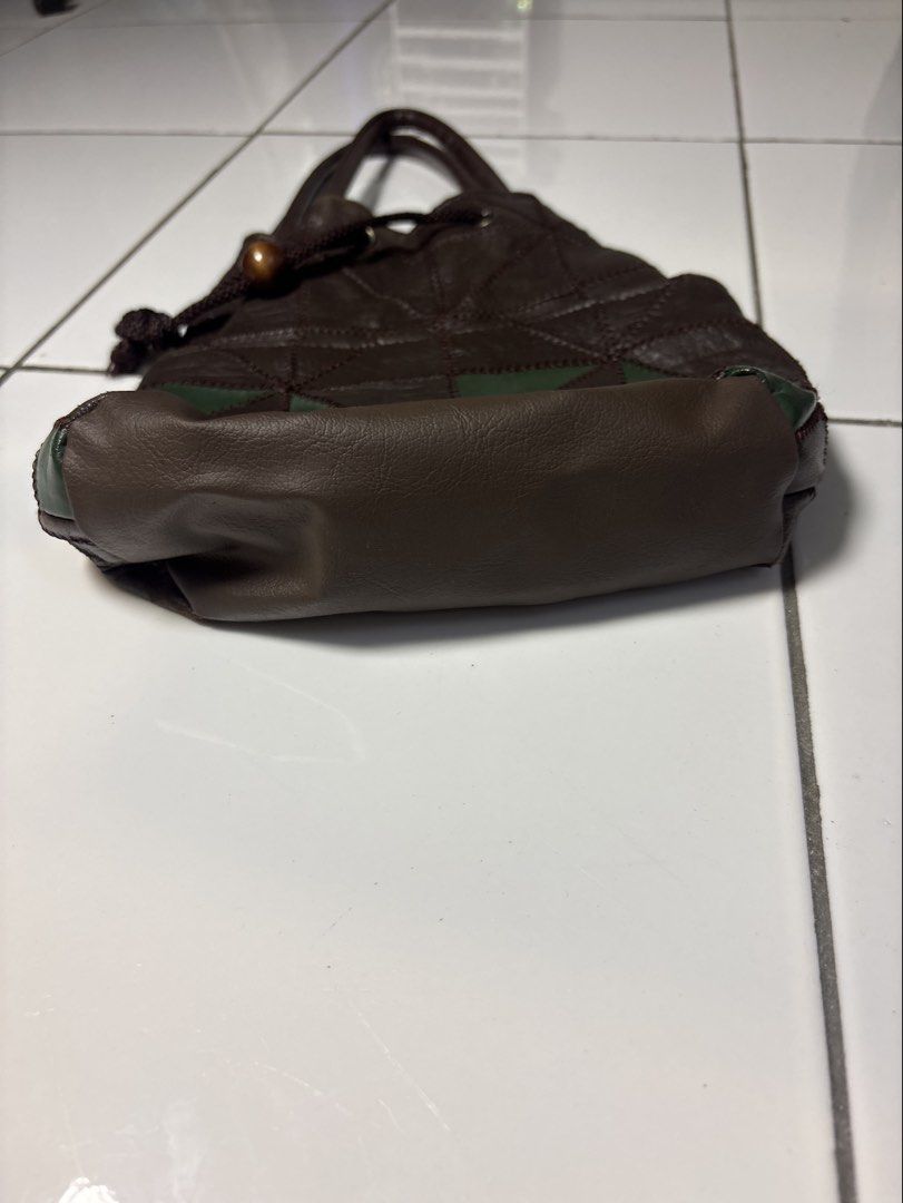 Patchwork Leather Drawstring Bucket Bag (Category: Shoulder Bags) located in Cheras. Submitted by omadanish______ (Listing ID 1461905791, Image 3). Description: .