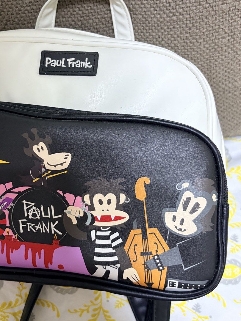 Paul Frank Backpack (Category: Shoulder Bags) located in Guiguinto. Submitted by octowbr (Listing ID 1461826609, Image 3). Description: rfs: decluttering no issues! all zippers working :) used only twice.