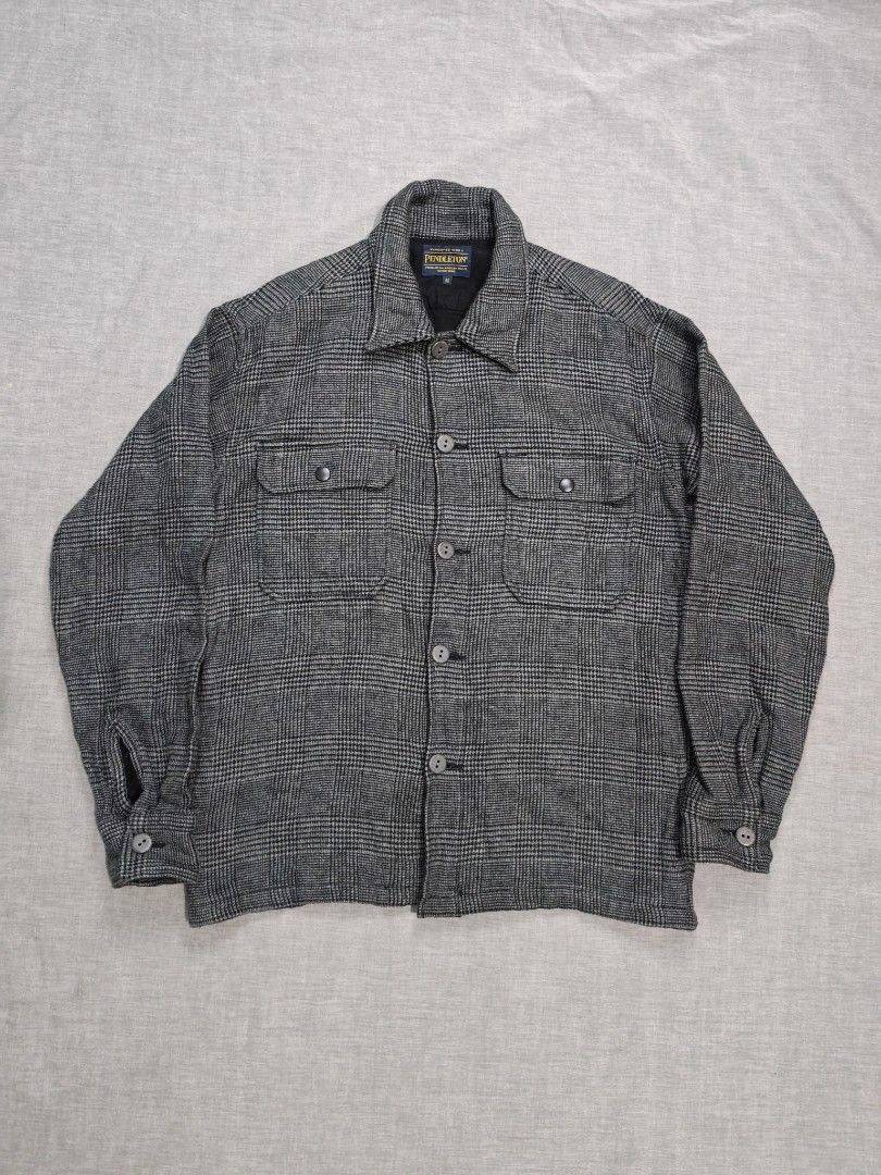 pendleton plaid cotton shirt jacket (Category: Tshirts & Polo Shirts ) located in Baguio. Submitted by used_clothing2600 (Listing ID 1461817024, Image 2). Description: Pendleton plaid cotton shirt jacket excellent condition size medium pit to pit 21 length 27 shoulders 18.5 sleeve length 24 P 1,380.