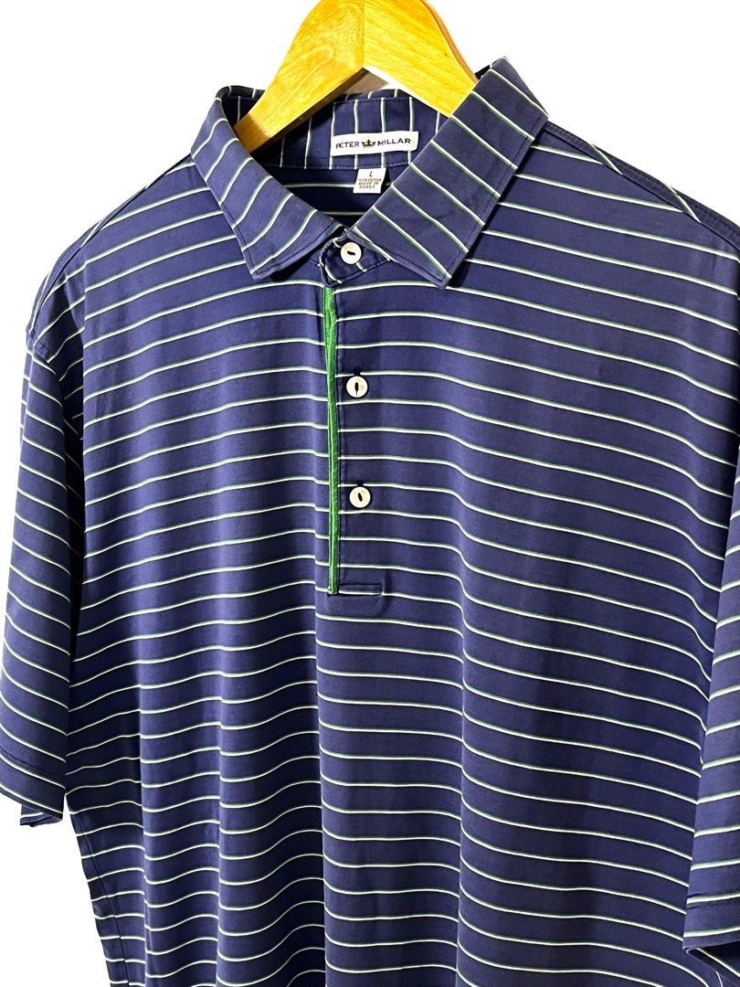 Peter Millar Golf Shirt L (Category: Tshirts & Polo Shirts ) located in Quezon City. Submitted by phillystuff (Listing ID 1461925429, Image 3). Description: Peter Millar Golf Shirt 002 Fits Large to XL 23 x 31 Excellent Condition PHP 850 Fairview QC Location or shipping at buyer’s expense .