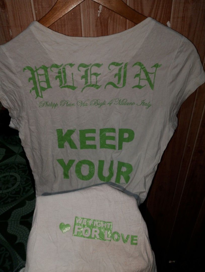 PHILLIP PLEIN (Category: Others Tops) located in Taguig. Submitted by clothingselection (Listing ID 1461811876, Image 3). Description: PTPA PHILIPP PLEIN X SMILEY PANG INCH NYU😁😁😁 18 X 31 VERYGOOD CONDITION NID WASH FRESH FROM BALE MAY MISSING BIDS MGA 4 ATA.