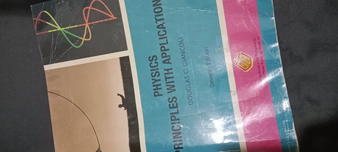 Physics Principles with Applications by Douglas C. Giancoli (Category: Textbooks) located in Taguig. Submitted by liknayan (Listing ID 1461936359, Image 1). Description: - Title: Principles with Applications, Global Edition - Author: Douglas C. Giancoli - Edition: Seventh Edition - Publication: Published in the Philippines - Ideal for: Physics students - Features: Covers numerous real-world applications.