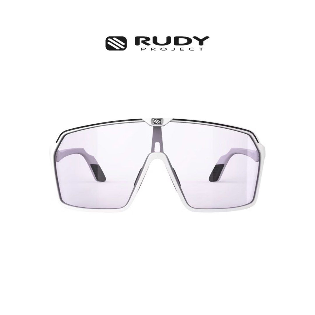 PICKLEBALL EYEWEAR (Category: Sunglasses & Eyewear) located in Davao. Submitted by jcomom (Listing ID 1461940412, Image 2). Description: Rudy Project Spinshield Sports Performance Sunglasses – White Matte ImpactX Purple | UV.