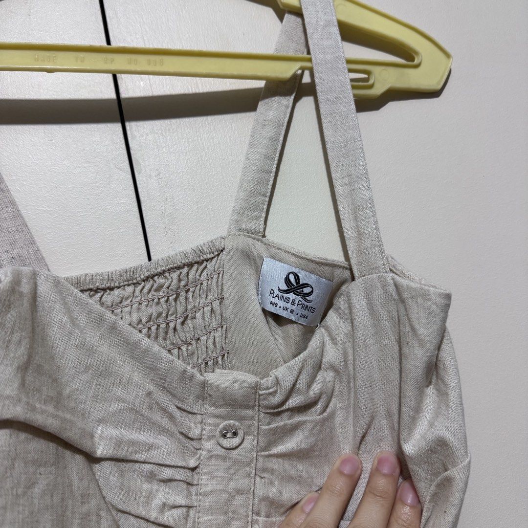 Plains and Prints Linen Sleeveless Top (Category: Sleeveless) located in Cainta. Submitted by nicnicbg (Listing ID 1461944620, Image 3). Description: .
