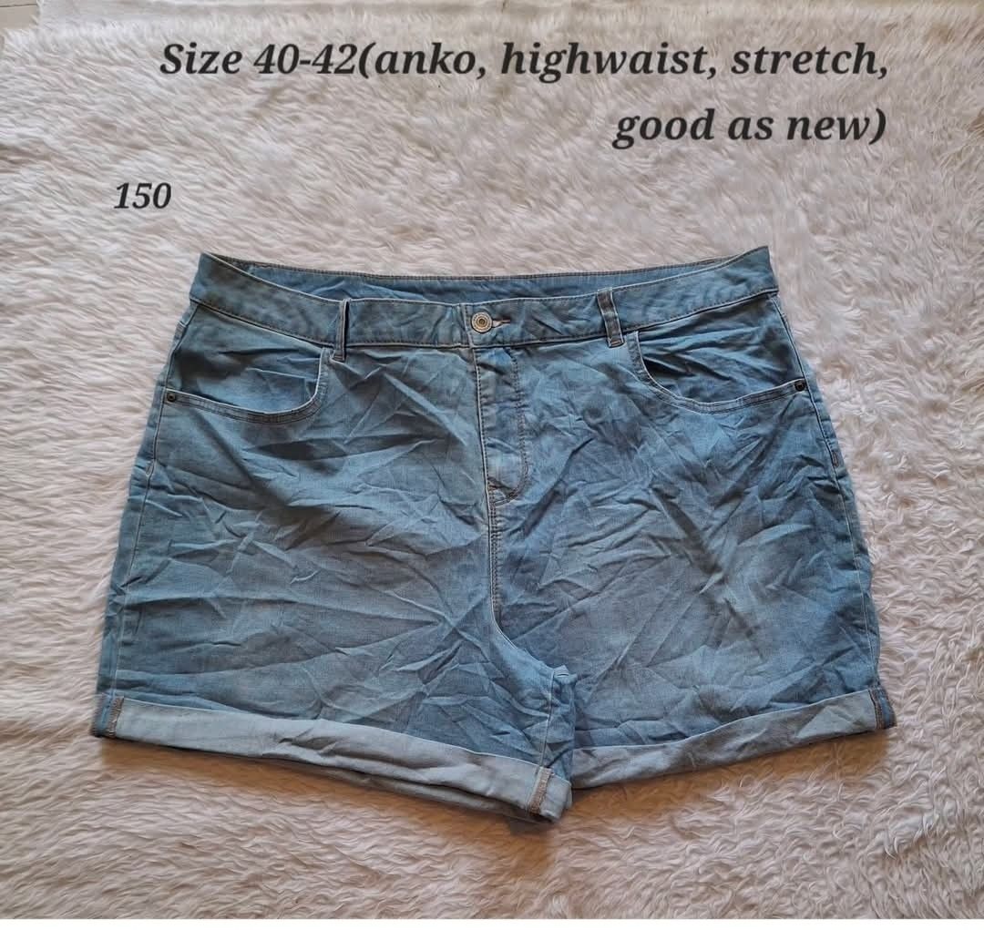 Plus size shorts (Category: Shorts) located in Pagadian. Submitted by shielaso (Listing ID 1461908457, Image 2). Description: 3XL add 80 for shipping fee.