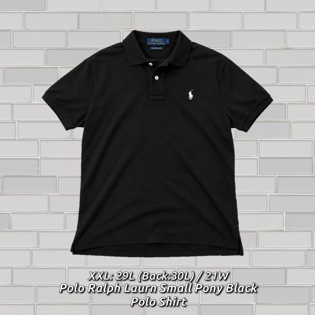 Polo Ralph Laurn Polo Tshirts (Category: Luxury Apparel) located in La Trinidad. Submitted by starkstreetvntg (Listing ID 1461878187, Image 2). Description: 🛍️ ₱300 EACH (Negotiable) ⚡ TAKE ALL ₱250 EACH Hûgo Bóss Striped Snap Button Polo 📐 XL: 27L / 22W 🆕 Excellent Condition 🖍️ 9 / 10 Color Rate 🎨 Navy / Gray w/ Stripes ⛔ No Issue • Vertical Pinstripe Pattern • Contrast Navy Polo collar • Navy 4 button placket • Short sleeves with contrast 