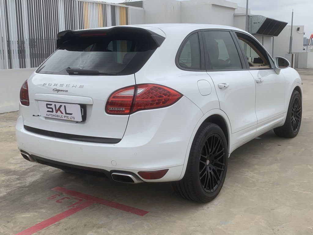 Porsche Cayenne 2014 3.6A Tip (COE till 05/2034) Auto (Category: Used Cars) located in Singapore. Submitted by sklautomobile (Listing ID 1461821276, Image 3). Description: Description The Cayenne is ideal for drivers looking for an SUV that offers sporty handling without compromising on comfort and practicality. Whether for family use, daily commuting or weekend drives, the Cayenne remains a highly desirable luxury SUV. Flexible financing availab