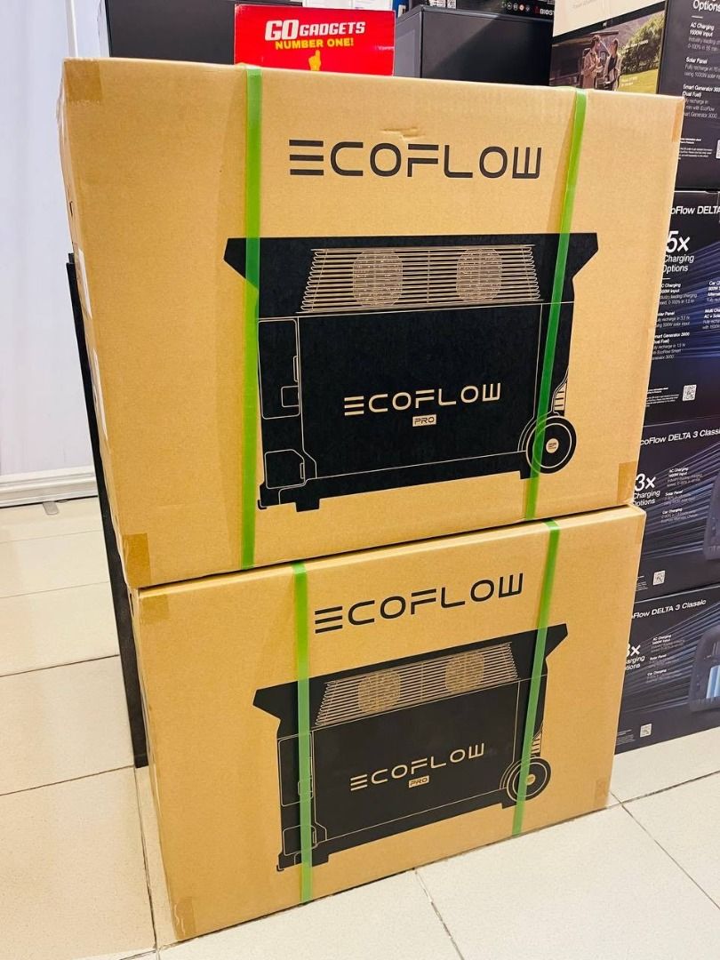 PORTABLE POWER STATION EcoFlow Delta Pro (Category: Batteries & Power Banks) located in Caloocan City. Submitted by kentsalvador31 (Listing ID 1461889063, Image 1). Description: PORTABLE POWER STATION EcoFlow Delta Pro Go Gadgets - Kawit Cavite 💬 Message us now for full specs & recommendations! 🌐 Suitable for: ✅ Home WiFi upgrade ✅ Whole-home WiFi coverage ✅ Condo / apartment WiFi ✅ Office WiFi setup ✅ Business WiFi setup ✅ Multiple device conn