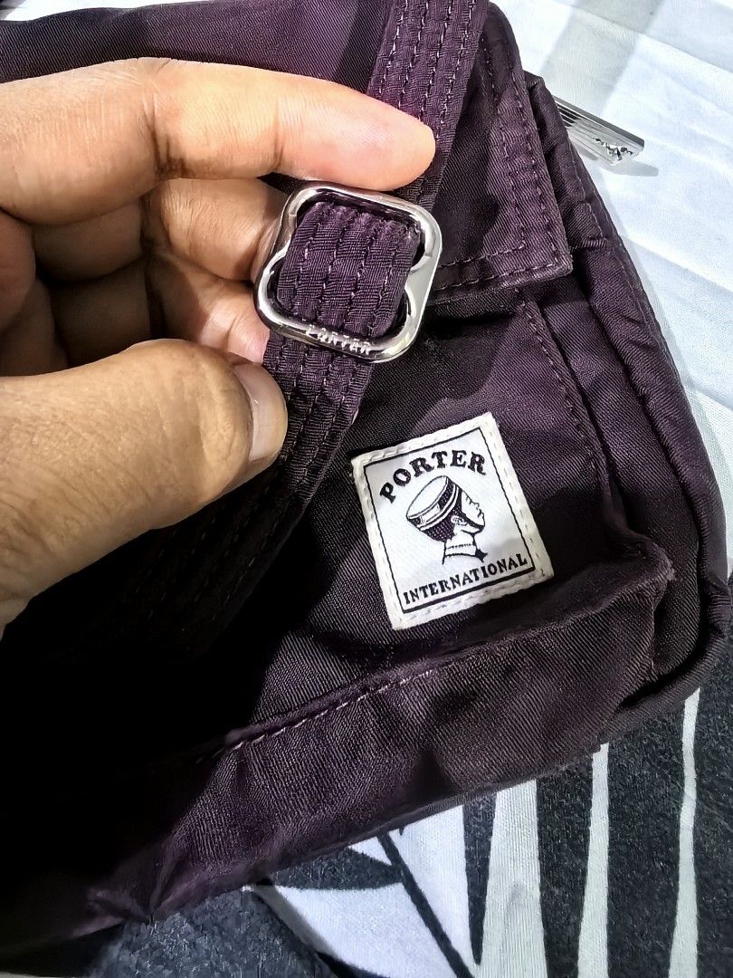 Porter Sling Small Crossbody Bag (Category: Luxury Bags & Wallets) located in Batangas. Submitted by theitemspot (Listing ID 1461945889, Image 3). Description: Authentic Porter Small sling crossbody bag Og na OG, see details in pic. Small lng cya .pero napakadaming compartment. No major flaws..excellent Condi. Super nice soutin..minimalist.