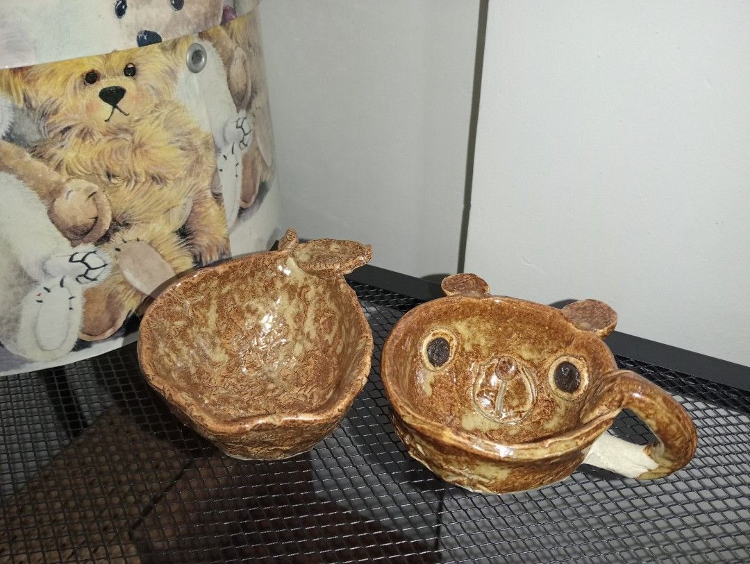 POTTERY MUG #2 (DUO) (Category: Coffee & Tea Tableware) located in Kawit. Submitted by gieclutter (Listing ID 1462034252, Image 1). Description: Flakers and joy reservers are 𝗻𝗼𝘁 𝗮𝗹𝗹𝗼𝘄𝗲𝗱 ✓𝗔𝗦 𝗜𝗦 ・Actual photos, sized precisely ・Verify the item's dimensions first ・ Expect minor flaws (uneven coatings, scratches, and paint chips) as items are sourced directly from the supplier ・All sales are final—no returns, exchanges, or refunds 𝗟𝗢