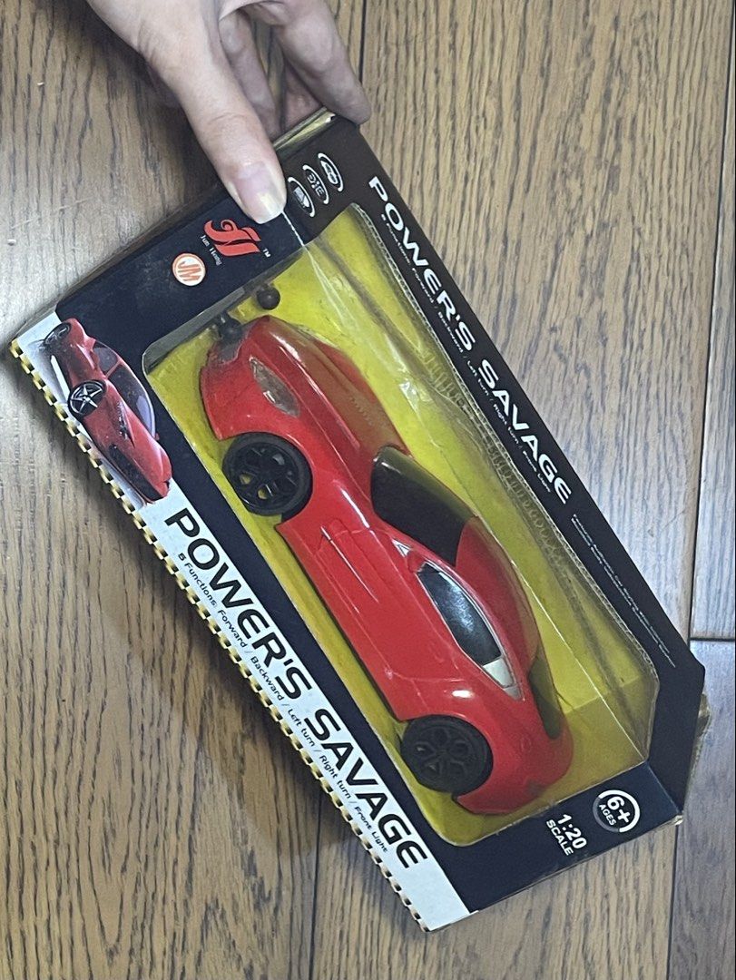 Power's Savage 1:20 Scale Red RC Car (Category: Remote Control Toys) located in Manila. Submitted by ellie_owl (Listing ID 1461917113, Image 3). Description: Take all collection toy cars remote control and 1980’s toy detailed Ferrari display mode. .