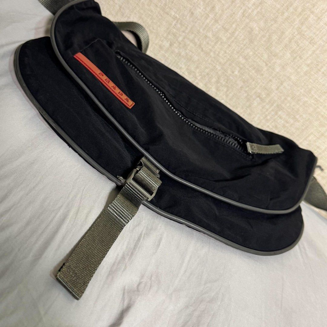 PRADA SLING BAG NYLON (Category: Luxury Bags & Wallets) located in Claveria. Submitted by jhunaceeeeee (Listing ID 1461810680, Image 3). Description: 💯Authentic No issue Bag only.