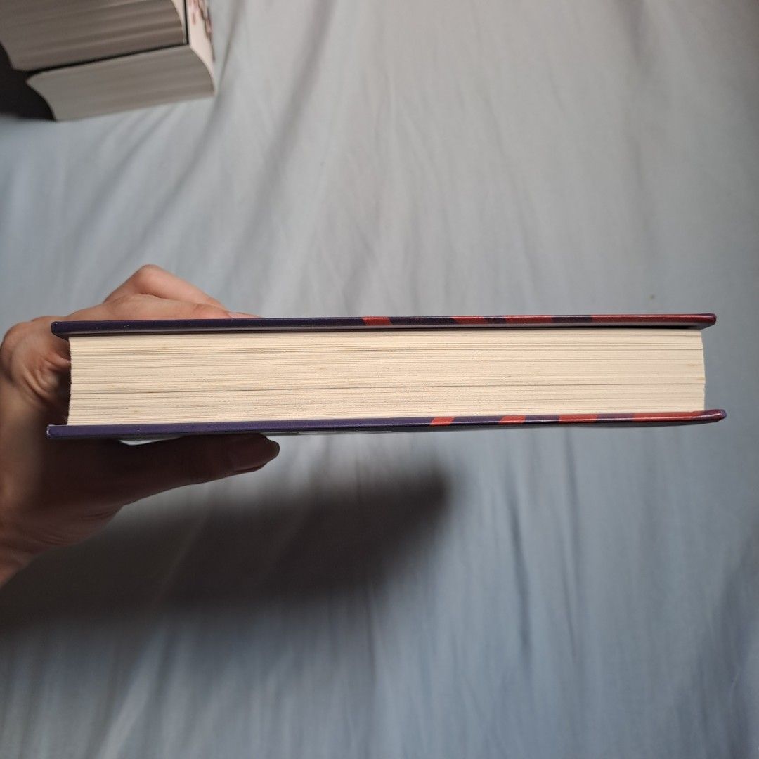 Preloved Hardbound book (Category: Storybooks) located in Calaca. Submitted by echo_28 (Listing ID 1461829912, Image 3). Description: Roxy - Hardbound Condition: With foxing and remaindered mark. Please see photos for the actual condition. MOP: GCash, MariBank, and GoTyme Disclaimer: - Please manage your expectations when buying a preloved book. - Kindly inspect all photos before purchasing. - Actual color may vary slightly from the photos due to
