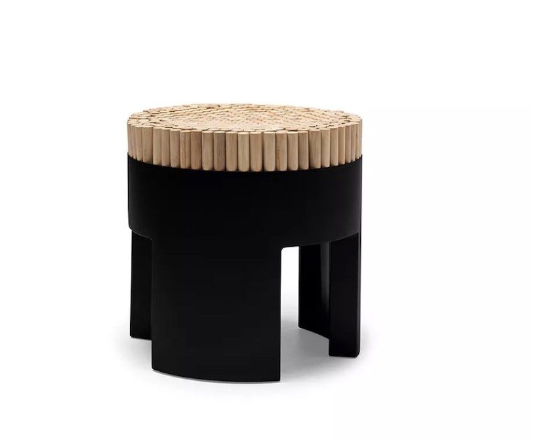 Preloved Kenneth Cobonpue - Chiquita Stool (Category: Chairs) located in Taguig. Submitted by xiaomeimeiann (Listing ID 1461963326, Image 2). Description: Natural wood dowel seat.