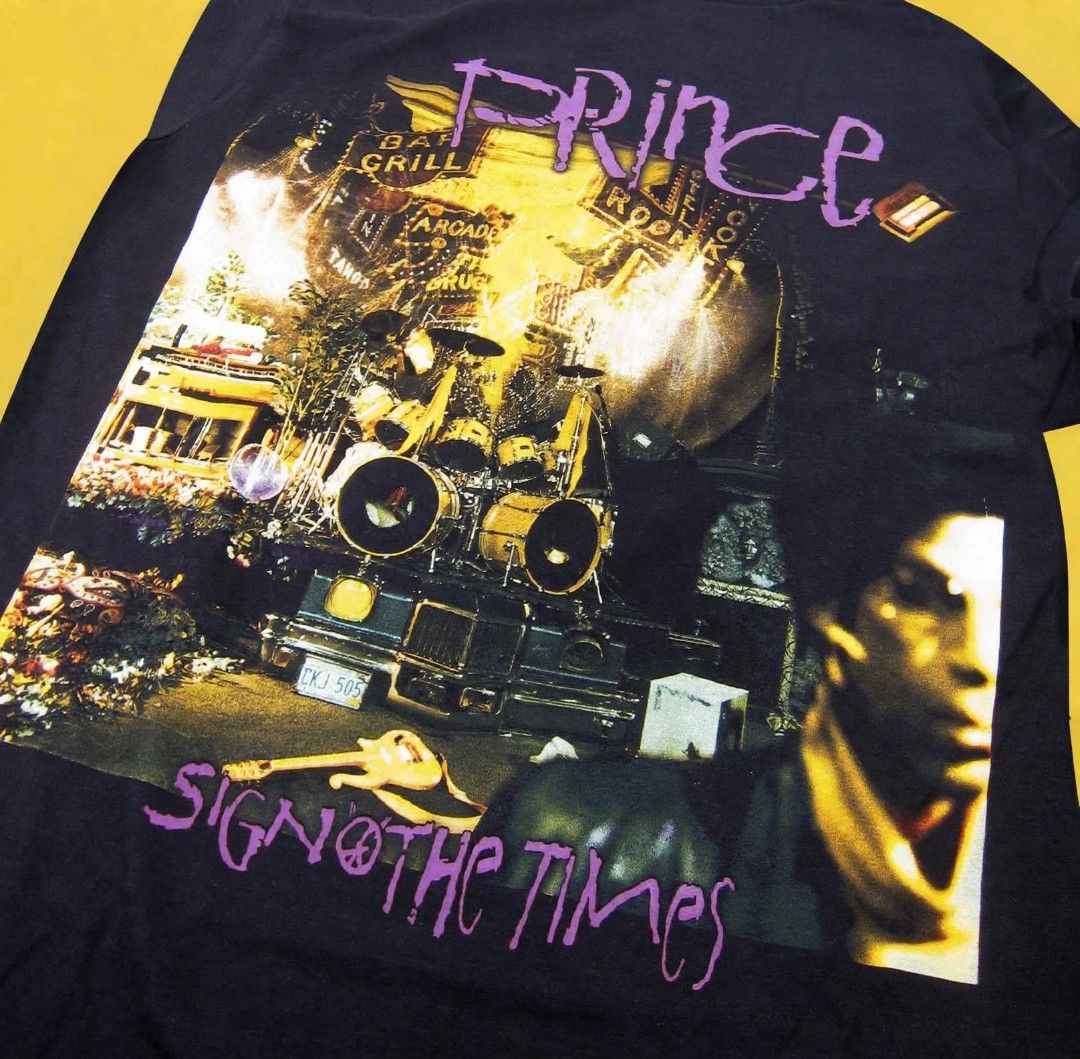 PRINCE BAND SHIRT (Category: Tshirts & Polo Shirts ) located in Mabalacat. Submitted by jayceeethriftstar (Listing ID 1461845311, Image 2). Description: NO HIDDEN ISSUES 23X29.5.