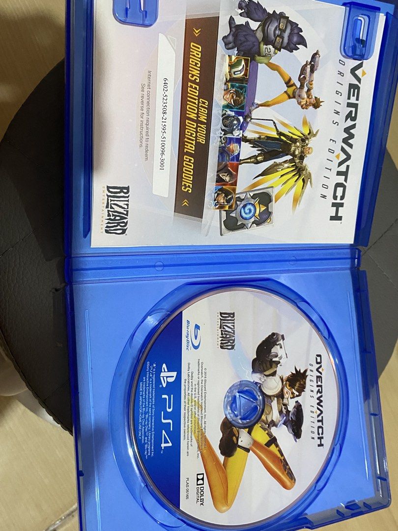 PS4 Overwatch (Category: PlayStation) located in Taguig. Submitted by nekosan_ (Listing ID 1461939917, Image 3). Description: -Working Rfs: nakatambak na lang, sa pc na ako naglalaro ng ow 🤣 pwede na pang display - taguig area.