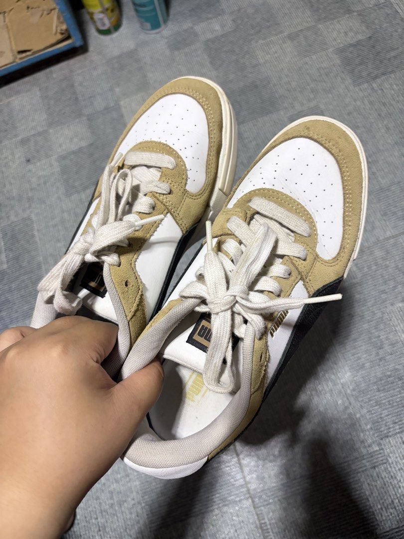 Puma CA Pro White Tiger's Eye (Category: Sneakers) located in Dasmarinas. Submitted by andrae03 (Listing ID 1461844471, Image 2). Description: Puma CA Pro White Tiger's Eye Size 40/ US 7.5 Bago pa. 4th times na nagamit po 📍Dasmariñas.