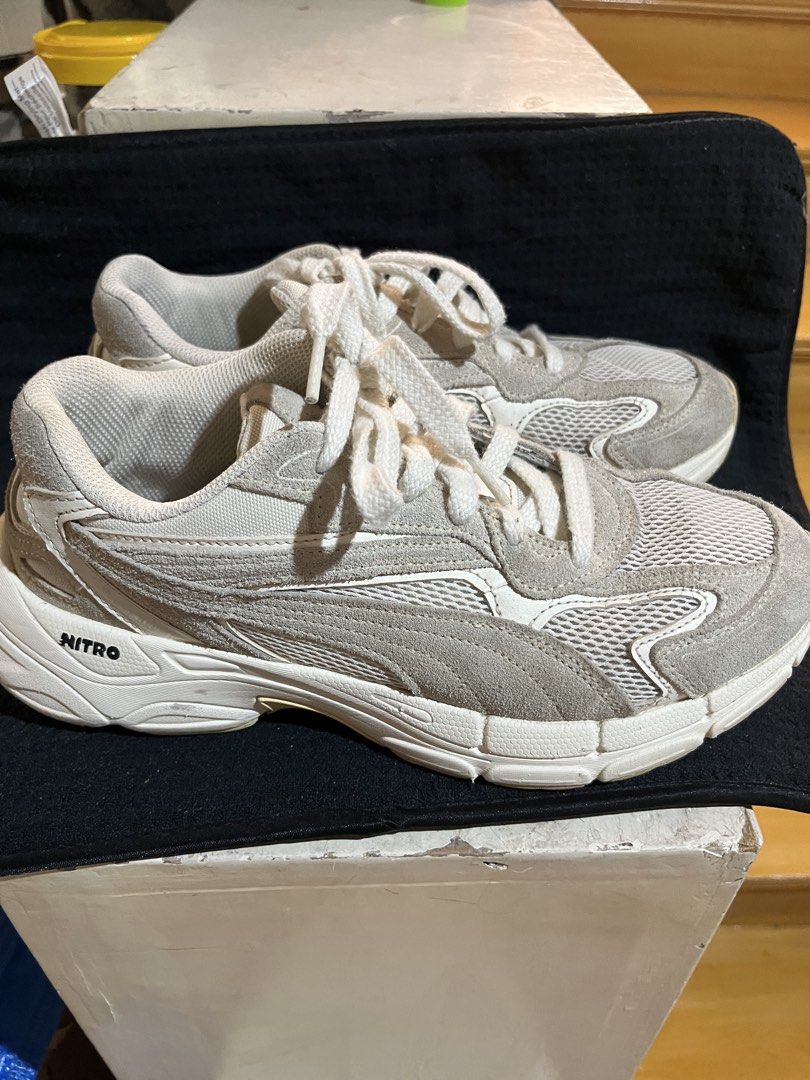 Puma Nitro (Category: Sneakers) located in Las Pinas. Submitted by deepsouthe (Listing ID 1461798158, Image 2). Description: Puma Nitro M9, 8uk, 42eu, 27cm Lightly used, very fresh NO ISSUES Legit pair Php1,950 plus sf Las Pinas area.