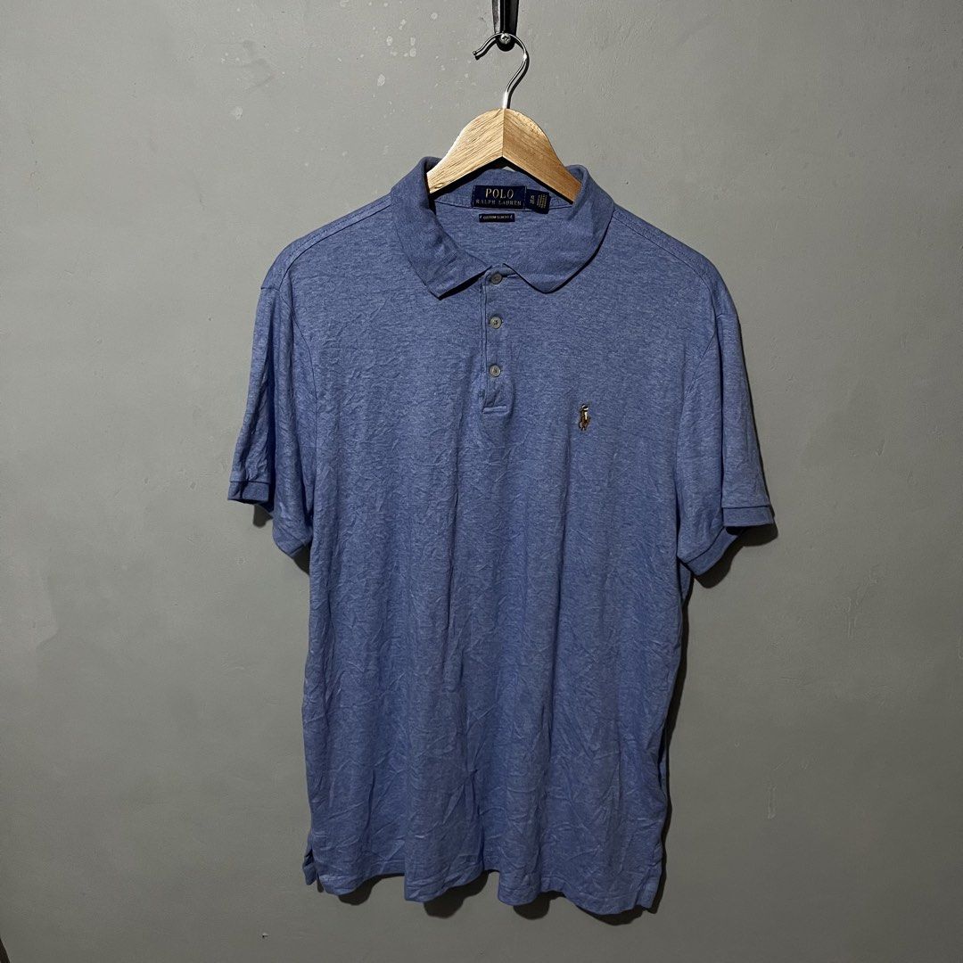 RALPH LAUREN (Category: Formal Shirts) located in Cebu City. Submitted by ubec.thriftcity (Listing ID 1461855150, Image 1). Description: Authentic ‼️ As new Size xl Colorrate 10/10 W-23 L-29 No issue .