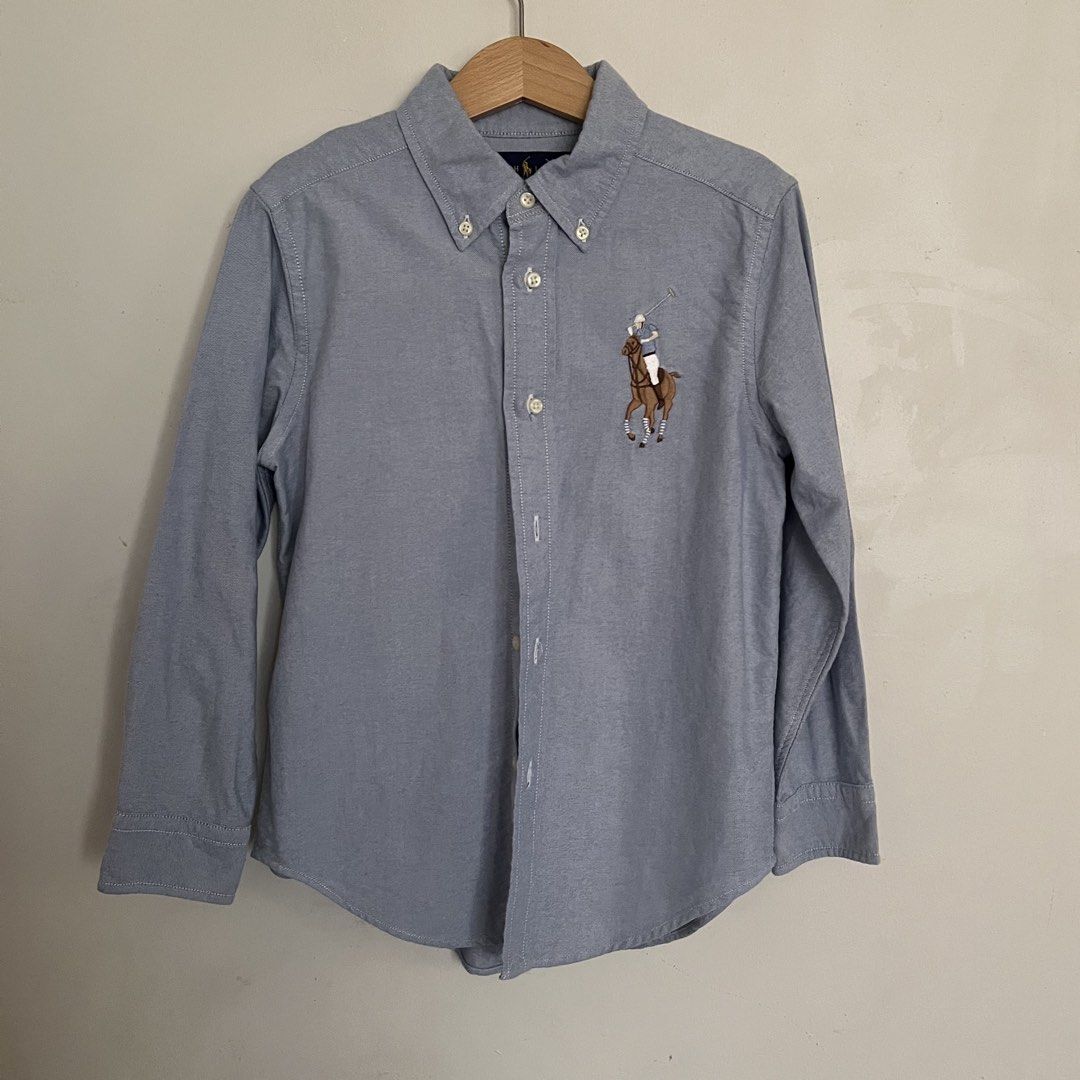 Ralph lauren oxford longsleeves (Category: Babies & Kids Fashion) located in Manila. Submitted by ourburstingwardrobe_ (Listing ID 1461843103, Image 1). Description: Size 6 Good as new.