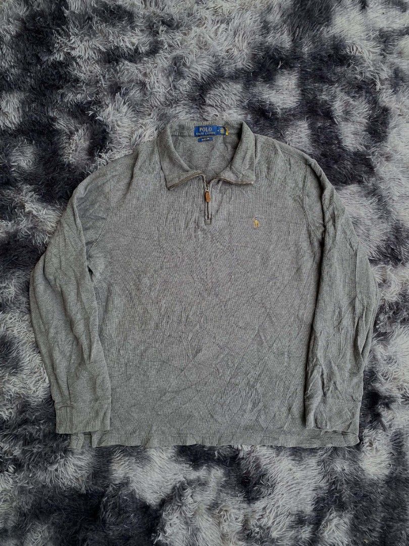 RALPH LAUREN QUARTER ZIP (Category: Coats, Jackets and Outerwear) located in Carmen. Submitted by adingggg (Listing ID 1461961352, Image 1). Description: RALPH LAUREN QUARTER ZIP -LIKE NEW -WITH SCANNABLE QR - LENGTH 26 - WIDTH 23 - NO ISSUE.