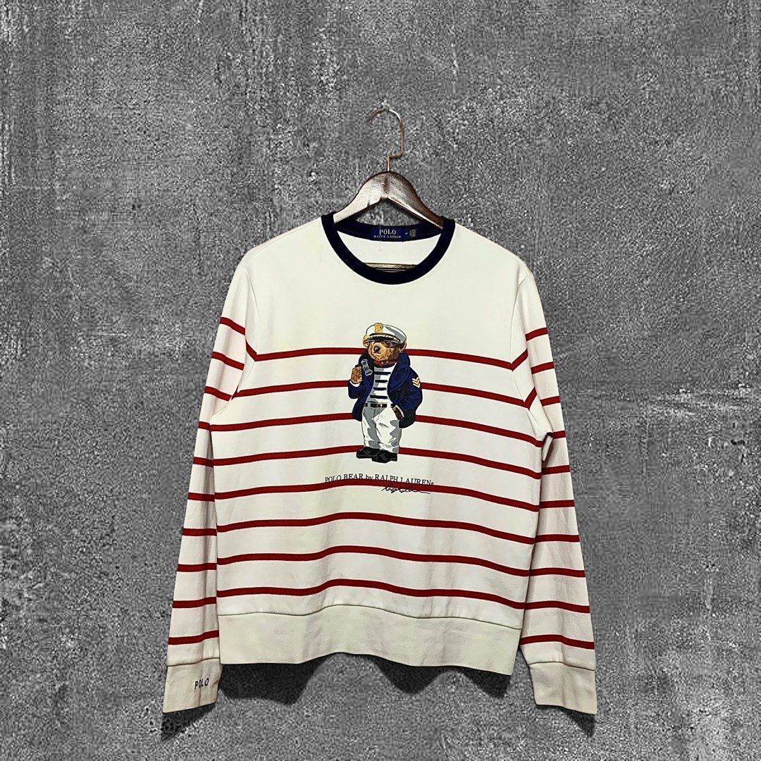 Ralph Lauren RL Polo Bear Crewneck Pullover (Category: Formal Shirts) located in Quezon City. Submitted by donklasiko (Listing ID 1462032946, Image 1). Description: Condition: 9.5+/10 Pristine condition Issue: non Refer to the dimension 🤗 PM FOR MORE DETAILS NO RETURN, NO EXCHANGE & NO REFUND! ✅I ALSO ACCEPT TRADE/SWAP TO ANYTHING JUST DROP YOUR OFFER Please manage your expectations, this is a secondhand item. What you see is what you get 😊 💵M