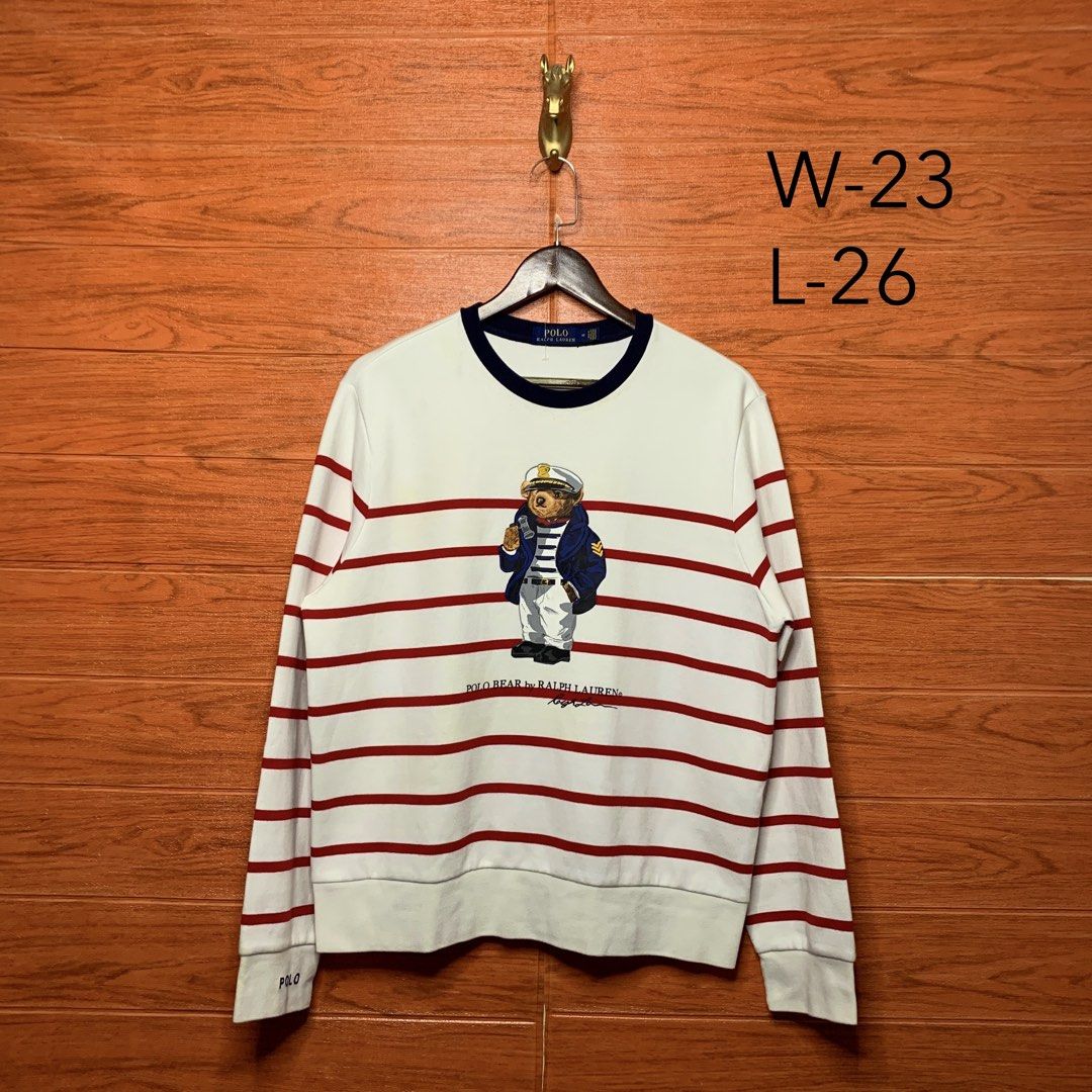 Ralph Lauren RL Polo Bear Crewneck Pullover (Category: Formal Shirts) located in Quezon City. Submitted by donklasiko (Listing ID 1462032946, Image 2). Description: Condition: 9.5+/10 Pristine condition Issue: non Refer to the dimension 🤗 PM FOR MORE DETAILS NO RETURN, NO EXCHANGE & NO REFUND! ✅I ALSO ACCEPT TRADE/SWAP TO ANYTHING JUST DROP YOUR OFFER Please manage your expectations, this is a secondhand item. What you see is what you get 😊 💵M