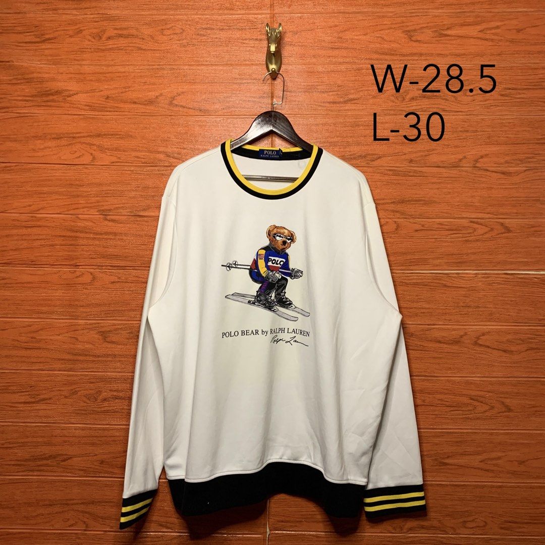 Ralph Lauren RL Polo Bear Downhill Ski Crewneck Pullover (Category: Formal Shirts) located in Quezon City. Submitted by donklasiko (Listing ID 1462033081, Image 2). Description: Condition: 9.5+/10 Pristine condition Issue: non Refer to the dimension 🤗 PM FOR MORE DETAILS NO RETURN, NO EXCHANGE & NO REFUND! ✅I ALSO ACCEPT TRADE/SWAP TO ANYTHING JUST DROP YOUR OFFER Please manage your expectations, this is a secondhand item. What you see is what y