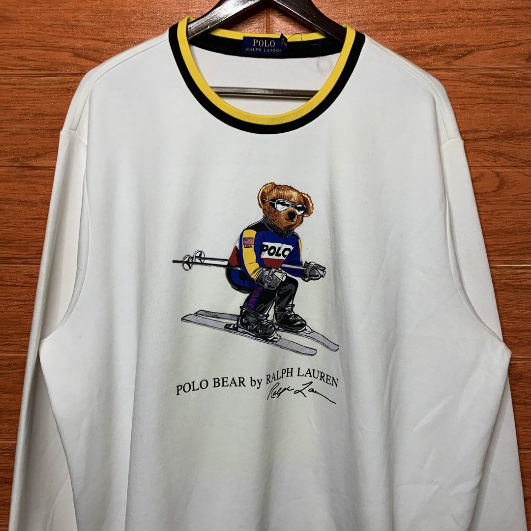 Ralph Lauren RL Polo Bear Downhill Ski Crewneck Pullover (Category: Formal Shirts) located in Quezon City. Submitted by donklasiko (Listing ID 1462033081, Image 3). Description: Condition: 9.5+/10 Pristine condition Issue: non Refer to the dimension 🤗 PM FOR MORE DETAILS NO RETURN, NO EXCHANGE & NO REFUND! ✅I ALSO ACCEPT TRADE/SWAP TO ANYTHING JUST DROP YOUR OFFER Please manage your expectations, this is a secondhand item. What you see is what y