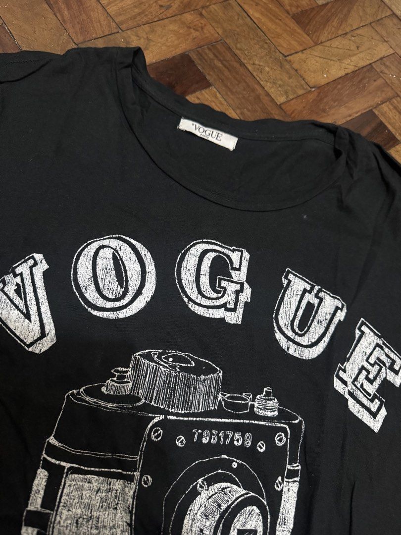 (rare) VOGUE Magazine Tshirt (Category: Tshirts & Polo Shirts ) located in Manila. Submitted by mabuhaymiles (Listing ID 1461933839, Image 2). Description: .