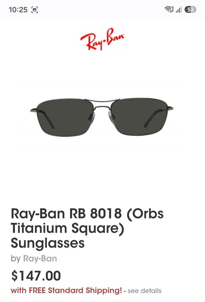 Rayban eyewear (Category: Sunglasses & Eyewear) located in Las Pinas. Submitted by jennyheaven (Listing ID 1461890993, Image 1). Description: .