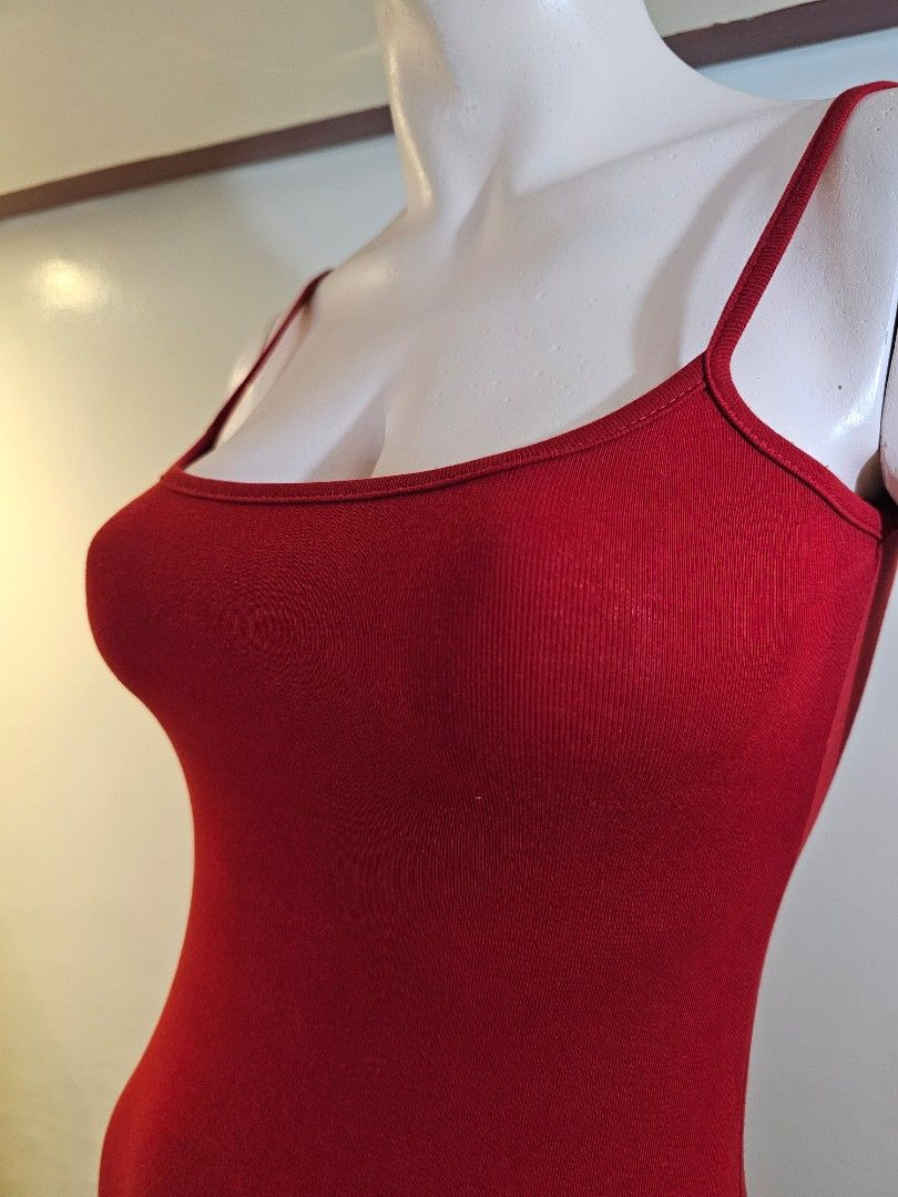 Red Spaghetti Strap Maxi Dress (Category: Dresses) located in Antipolo. Submitted by ancheska_ (Listing ID 1461801633, Image 3). Description: Xs-Small No Issue 📍Upper Antipolo .