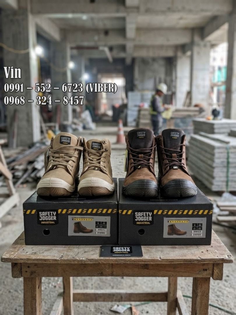 safety jogger khaki (Category: Boots) located in Bacoor. Submitted by zx400rr (Listing ID 1461804919, Image 1). Description: Safety Shoes Safety Jogger Dessert Khaki • Puncture & Slip Resistant • All Weather Grip / Breathable • Flexible • Upper: Cotton • Lining: Cotton • Footbed: SJ foam footbed • Midsole: Steel • Outsole: PU-PU • Toecap: Steel For orders: 0991 552 6723 0968 324 8457 0933 855 9510 0956 702 8557 Landline: Pldt 046 416-39-20 Pin lo