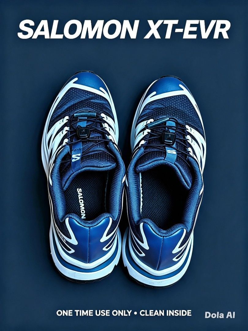 SALOMON (Category: Shoe inserts) located in Marikina City. Submitted by yiblituania.1 (Listing ID 1462026160, Image 3). Description: 👟 FOR SALE: SALOMON XT-EVR ✅ Original ✅ Sukat: US 6.5 / EU 38 / UK 5 / JP 23.5cm ✅ Kulay: Dark Navy Blue × White ✅ Kondisyon: ONE TIME USE ONLY ✅ Walang sira, malinis sa loob at labas ✅ Minimal wear lang sa swelas ✅ Ortholite insole, magaan at komportable NO BOX binili sa JAPAN kaya di na inuwi box 💰 Presyo: ₱4,80