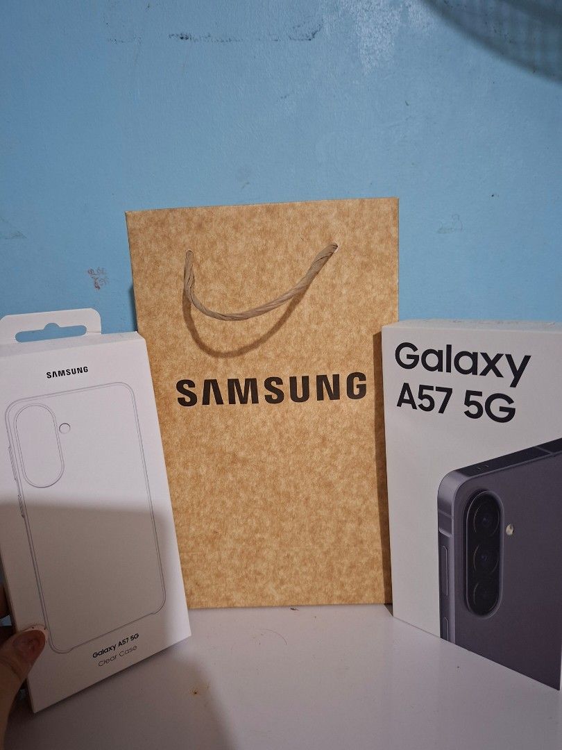 SAMSUNG A57 5G 256GB (Category: Samsung) located in Makati City. Submitted by pamella.phoenix (Listing ID 1461857239, Image 1). Description: 📱 SAMSUNG GALAXY A57 5G 256GB — LIKE NEW! 💰 ₱20,000 NEGOTIABLE ✨ Bought June 18, 2026 ✨ 256GB Storage ✨ Like New / Excellent Condition ✨ No scratches ✨ Complete set ✨ With box & accessories ✨ No issues — all functions working perfectly ✨ Fresh and well taken care of 📌 RFS: Selling because no longer needed