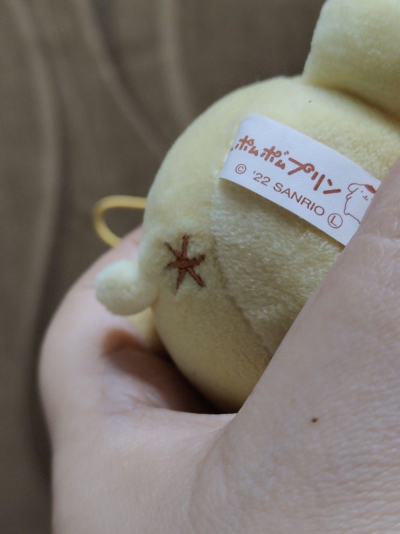 Sanrio Pompompurin Plush Charm (Category: Plushies & Soft Toys) located in Santa Rosa. Submitted by mmps249.1 (Listing ID 1461854454, Image 3). Description: Crossposted Mine now, pay now shipping courier: JRS only Gcash payment upon order No reservations.