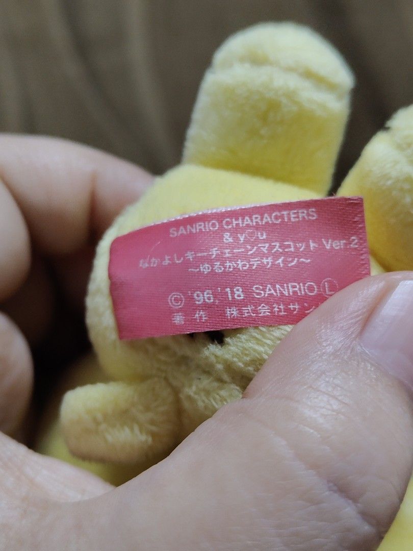 Sanrio Pompompurin Plush Charm (Category: Plushies & Soft Toys) located in Santa Rosa. Submitted by mmps249.1 (Listing ID 1461855949, Image 3). Description: Crossposted Mine now, pay now shipping courier: JRS only Gcash payment upon order No reservations.