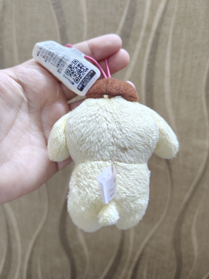 Sanrio Pompompurin Plush Charm (Category: Plushies & Soft Toys) located in Santa Rosa. Submitted by mmps249.1 (Listing ID 1461856374, Image 2). Description: Crossposted Mine now, pay now shipping courier: JRS only Gcash payment upon order No reservations.