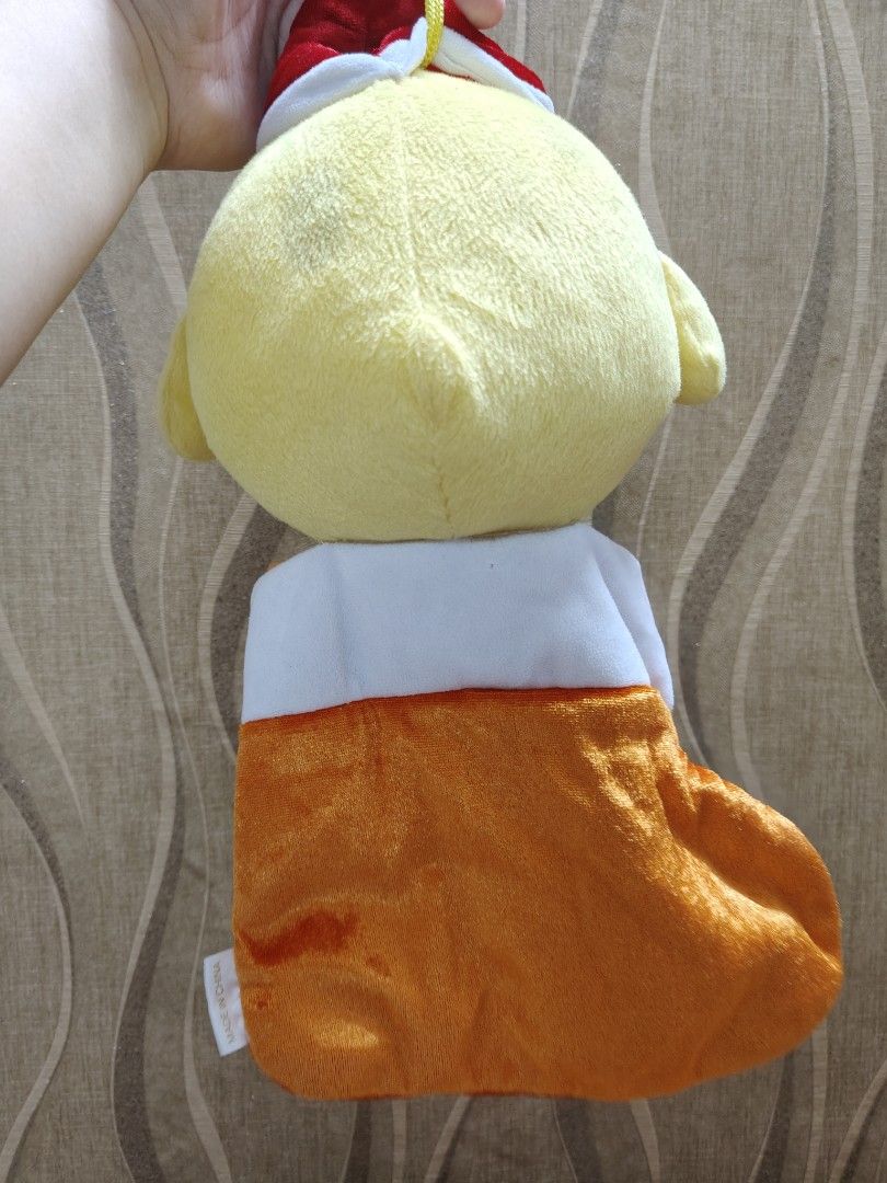 San-x Kiiroi Christmas Stocking Plush (Category: Plushies & Soft Toys) located in Santa Rosa. Submitted by mmps249.1 (Listing ID 1461838687, Image 3). Description: Crossposted Mine now, pay now shipping courier: JRS only Gcash payment upon order No reservations.