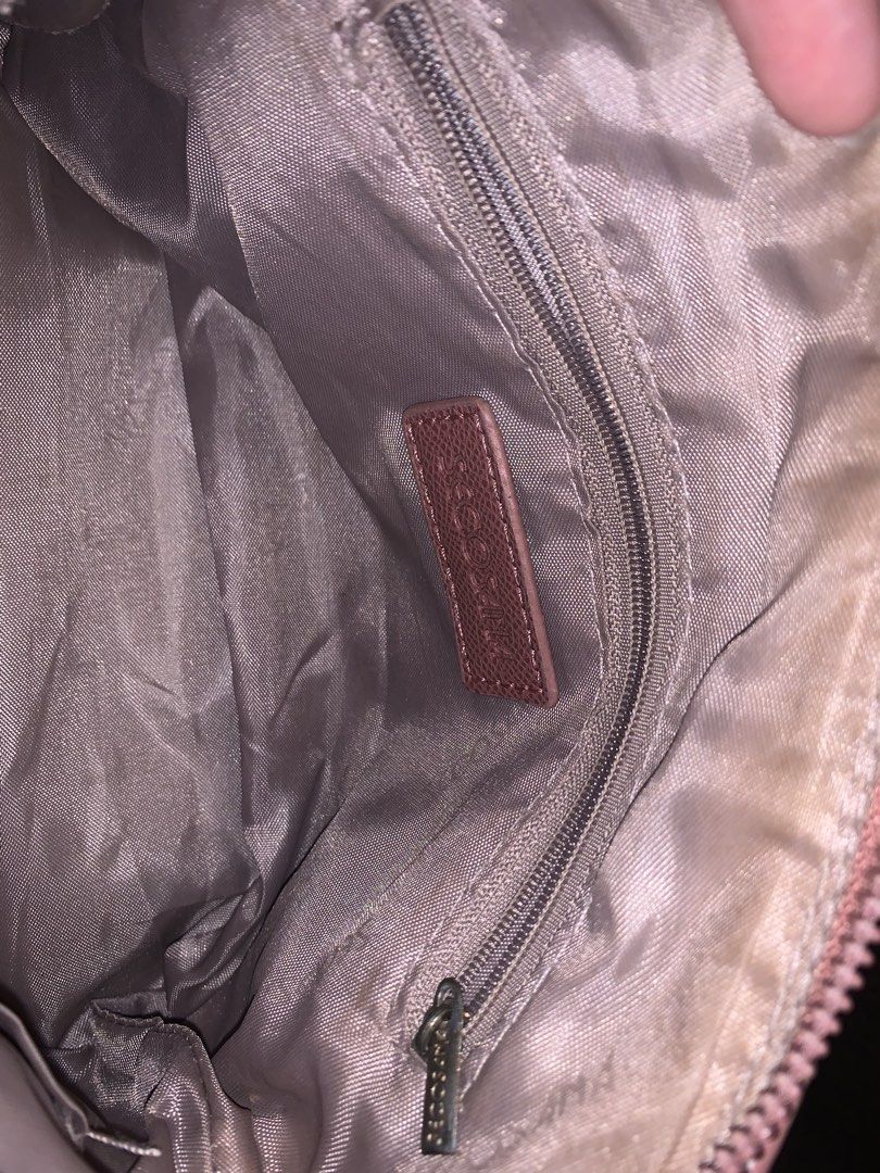 Secosana bag (Category: Cross-body Bags) located in Manila. Submitted by jei_sol (Listing ID 1461909555, Image 3). Description: SECOSANA BAG - Well used - Interior features a zipper pocket and multiple slip pockets for organization - Ideal for everyday use and carrying your essentials .
