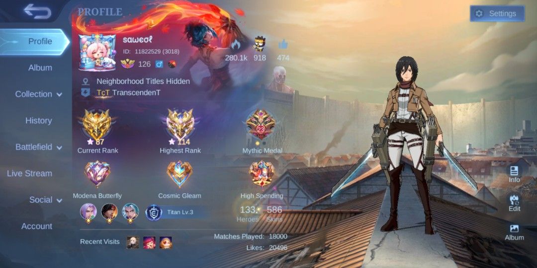 SELLING MLBB ACCOUNT!!! (Category: Others) located in Oroquieta. Submitted by apriljohn263417 (Listing ID 1461917984, Image 1). Description: SELLING MLBBB ACCOUNT!!! RFS: Quit and Paying for tuition First Owner GOODS FOR CORE USERS Only accept gcash..