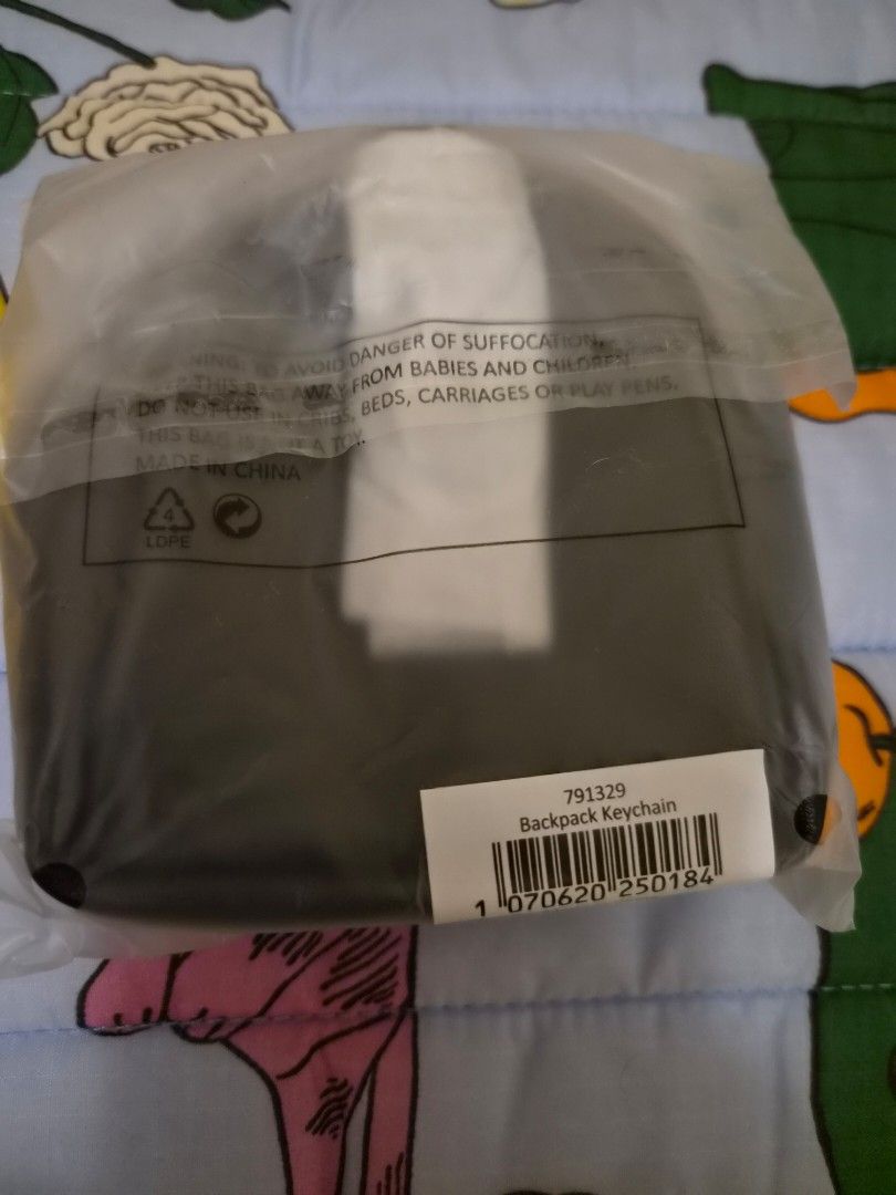 Sephora Backpack Keychain (Category: Backpacks) located in Las Pinas. Submitted by storage485 (Listing ID 1461984235, Image 2). Description: - Brand new Sephora backpack keychain - Still in original packaging - Color: Black with white stripes - Perfect for decorating your bag or backpack - Makes a great gift idea.