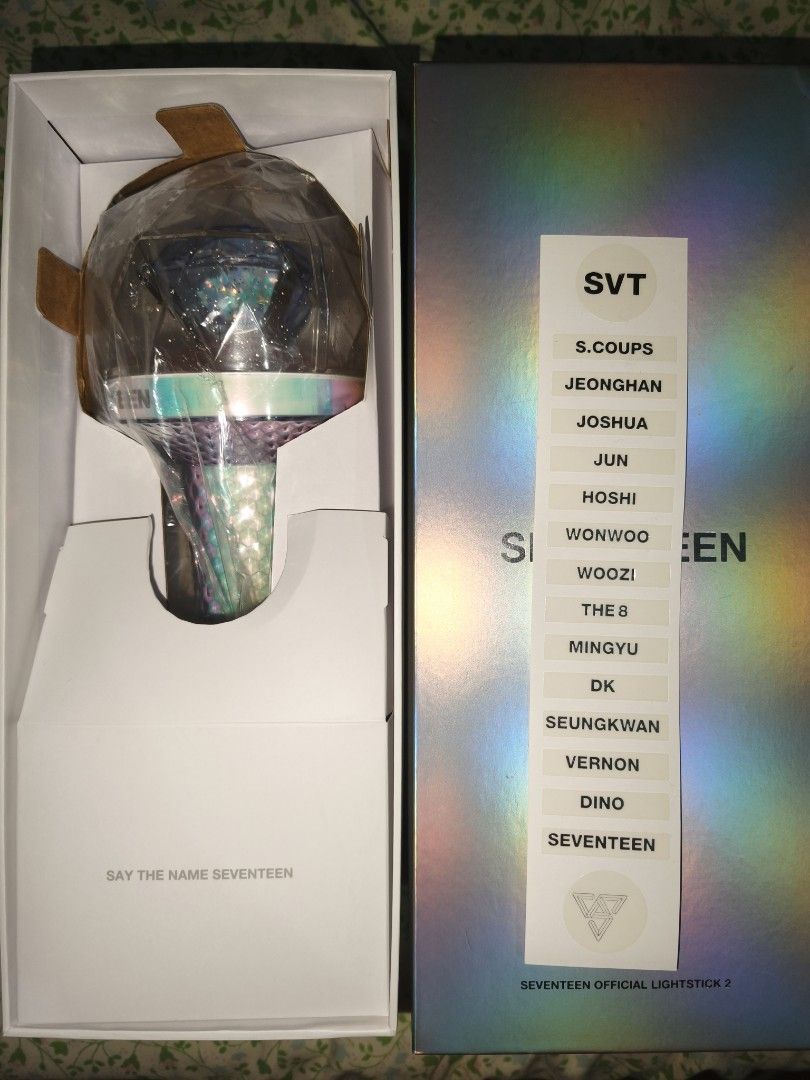 SEVENTEEN CARAT BONG VERSION 2 (Category: Music Accessories) located in Manila. Submitted by februaryjeong (Listing ID 1461910139, Image 1). Description: • used once (be the sun) • complete and original parts • box is slightly old, but close to a mint condi — can provide proof of condi — mop: gcash or bank transfer.