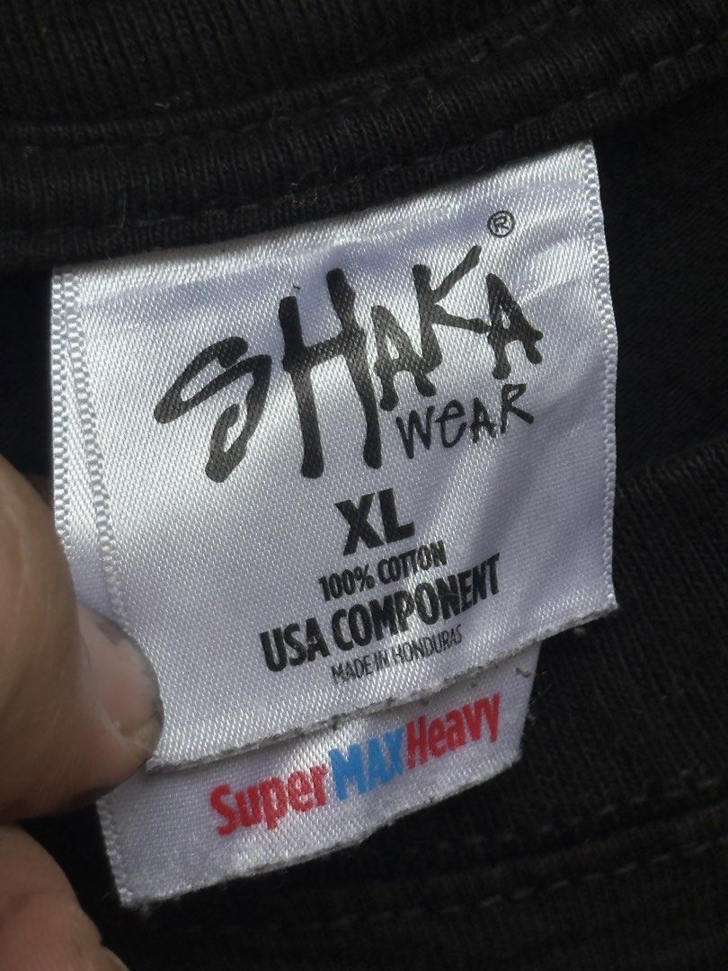 Shaka Wear Shirt (Category: Tshirts & Polo Shirts ) located in Ozamiz City. Submitted by quick_done_deals (Listing ID 1461830002, Image 2). Description: 🛒 ** Shaka Wear ** 💯 Excellent Condition 📐 Dimes: L30xW25 🔍 Issue: None 🎨 Color Rate: 9.5 / 10 .