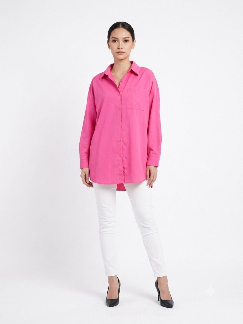 SHEIN BASIC BLOUSE (Category: Blouses) located in Sepang. Submitted by twolips.wardrobe (Listing ID 1461801903, Image 3). Description: FREE POSTAGE SEMENANJUNG ✔️ SS POSTAGE + RM15 ❤️❤️❤️❤️❤️❤️❤️❤️ PLEASE BACA SEBELUM BELI: ❤️ ADA 7 OWNER BAJU DALAM NI. 2 admin ❤️ BAJU DARI PELBAGAI SOURCES (ada new item/ warehouse sale/ custom/preloved / yang tak berkenan beli kat seller lain pun akan diletgo semula di sini, etc) ❤️ TAK SESUAI UNTUK FUSSY BUYER.