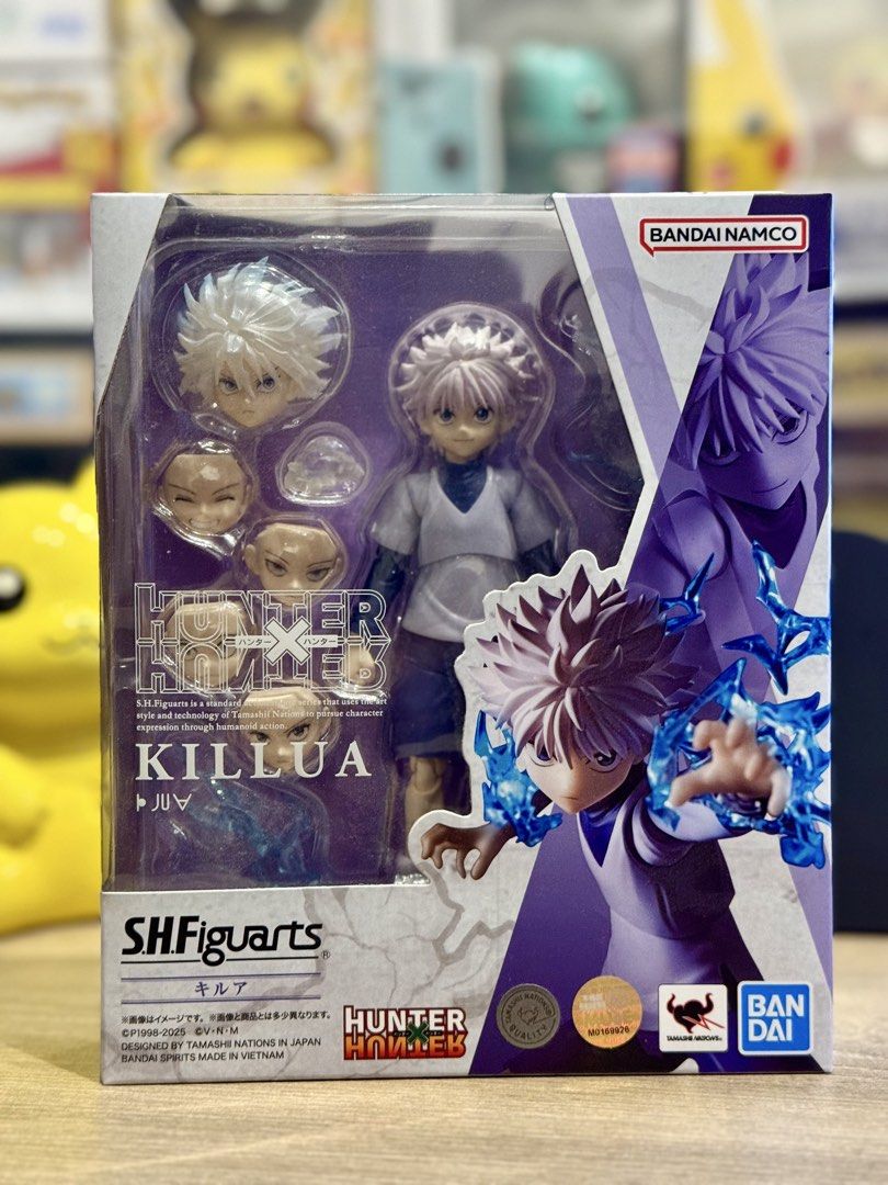 SHF Hunter X Hunter Set (Category: Figurines & Statues) located in Angeles City. Submitted by mr.nook (Listing ID 1461963083, Image 2). Description: Bandai SHFiguarts Hunter X Hunter Set All MiSB Condition Includes the ff. figures: - Gon - Killua - Kurapika - Leorio Note: Can be traded for Pokemon TCG or swap with SHF Hisoka and SHF Chloro. “Any price differential will be discussed based on the buyer’s offer.” Reason for Selling: Extra Copies.