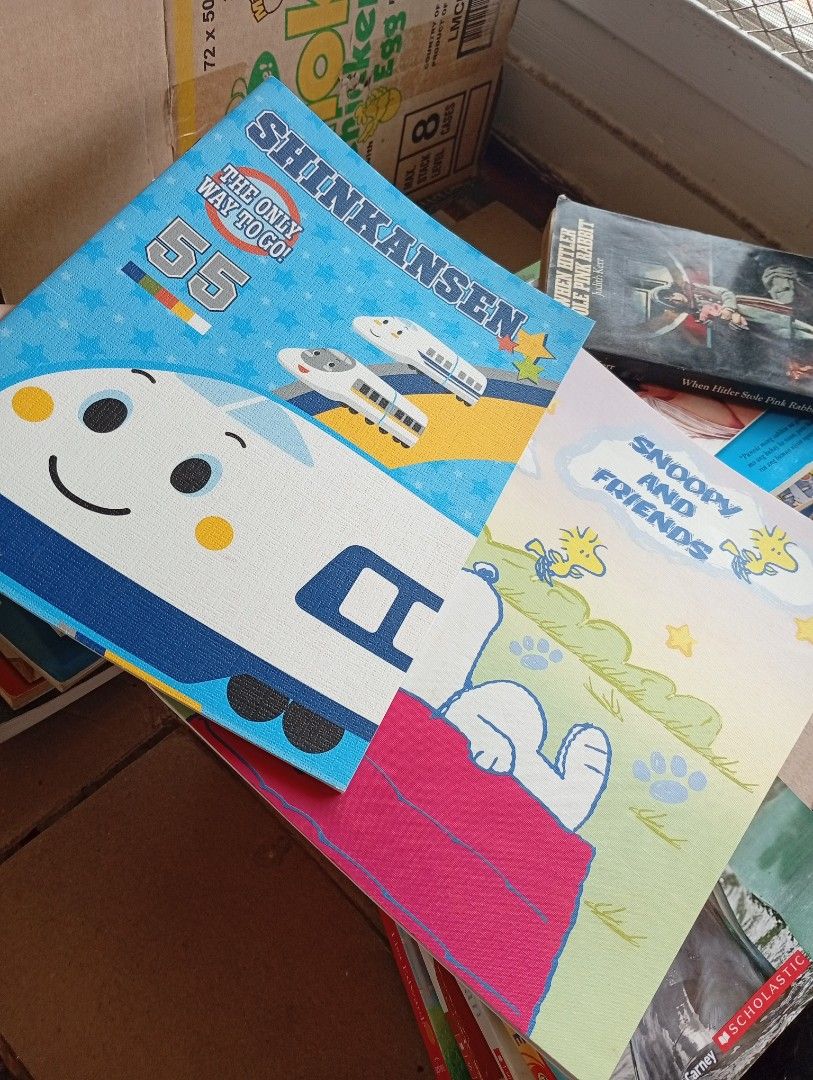 Shinkansen & Snoopy and Friends Notebooks (Category: Stationery & School Supplies) located in La Trinidad. Submitted by cla.rissa317 (Listing ID 1461962012, Image 1). Description: 🌻❣️AVAILABLE❣️🤗🌿 Authentic Books Well Used, expect dents, creases, foxing, tanning...etc Location: Benguet Kindly message me for more inquiries and for your orders, thank you. I'll send more photos upon request☺️ For Dropping (COP/GCash) 🍂Malcolm Square, Baguio 🍂Km