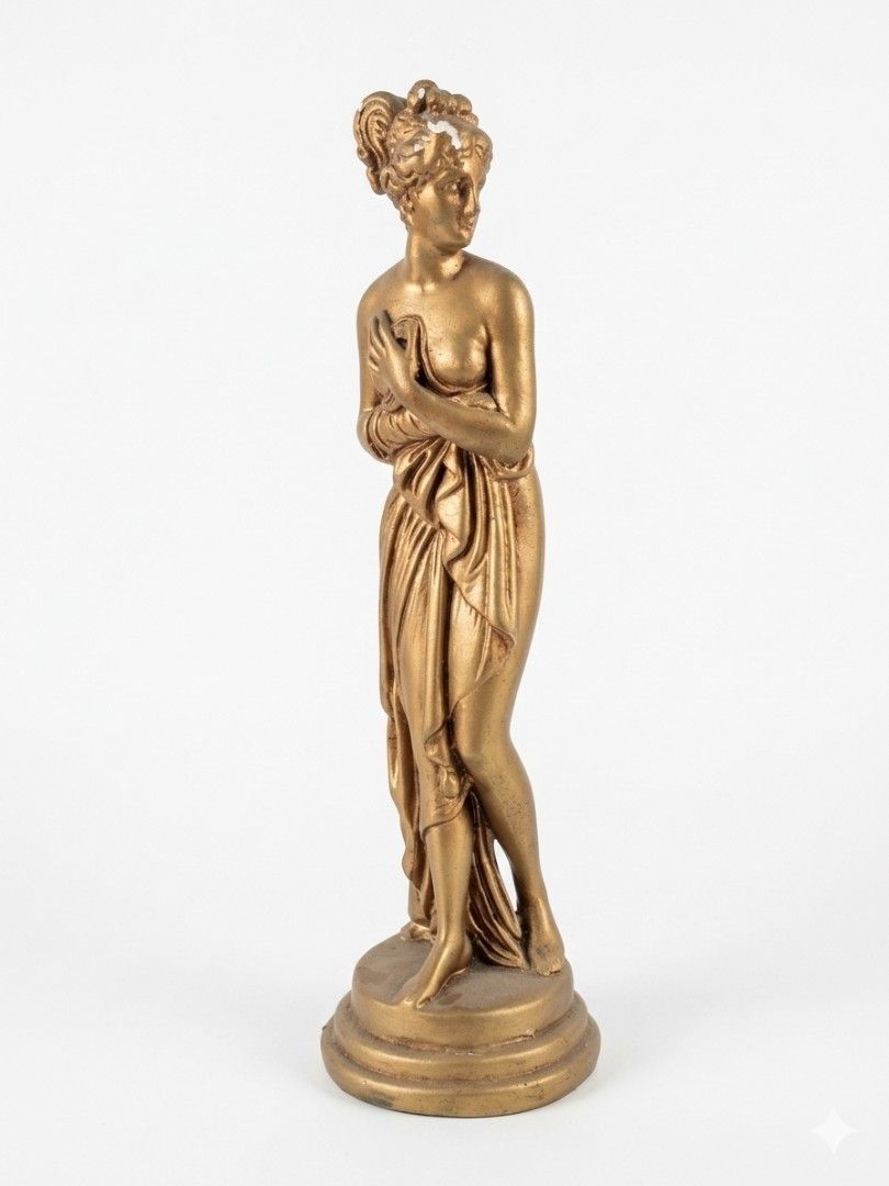Shy Venus Figurine (Category: Other Home Decor) located in Bulacan. Submitted by gjeen (Listing ID 1461827201, Image 1). Description: *made of resin *with chips on the head, please check picture for reference.