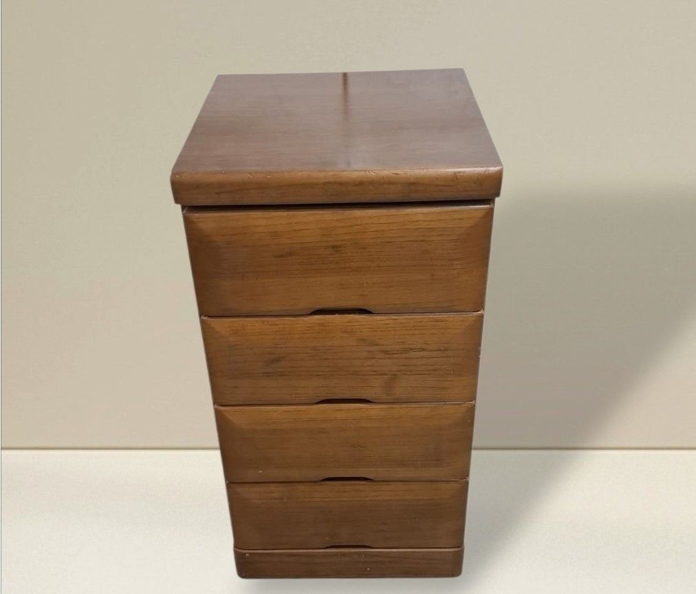 Side Table Drawer Nightstand (Category: Shelves, Cabinets & Racks) located in Quezon City. Submitted by dannikkishoppe2 (Listing ID 1461844969, Image 1). Description: Side Table Drawer Nightstand ‼️₱5000‼️ *in good condition *solid wood drawers, compressed wood frame, plywood back and sides Please manage your expectations as there might be minimal flaws. Color may vary due to lighting, it may appear darker or lighter in person. Check photos first