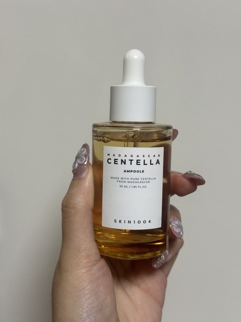 SKIN1004 Madagascar Centella Ampoule 55ml (Category: Face Care) located in Malabon City. Submitted by solijustuff (Listing ID 1461976797, Image 1). Description: - SKIN1004 Madagascar Centella Ampoule -55 ML bottle - 90% left - exp date: 2028 - 100% authentic bought from skin1004 orange app mall dm for proof - FIXED price since i’m already selling it for a low price :) rfs: decluttering, have way too much skincare stock.